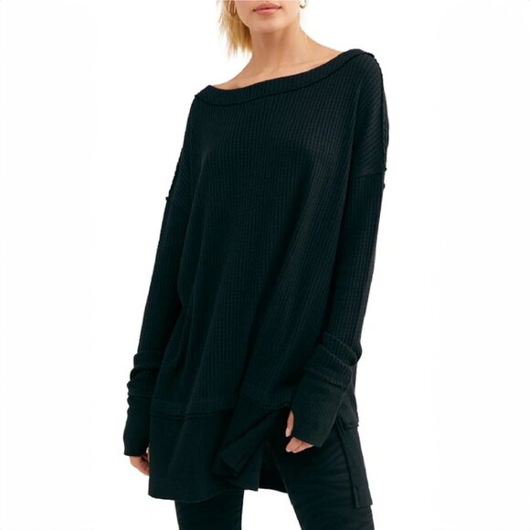 Free People Tops - We The Free- Free People North Shore Thermal Knit Tunic Top